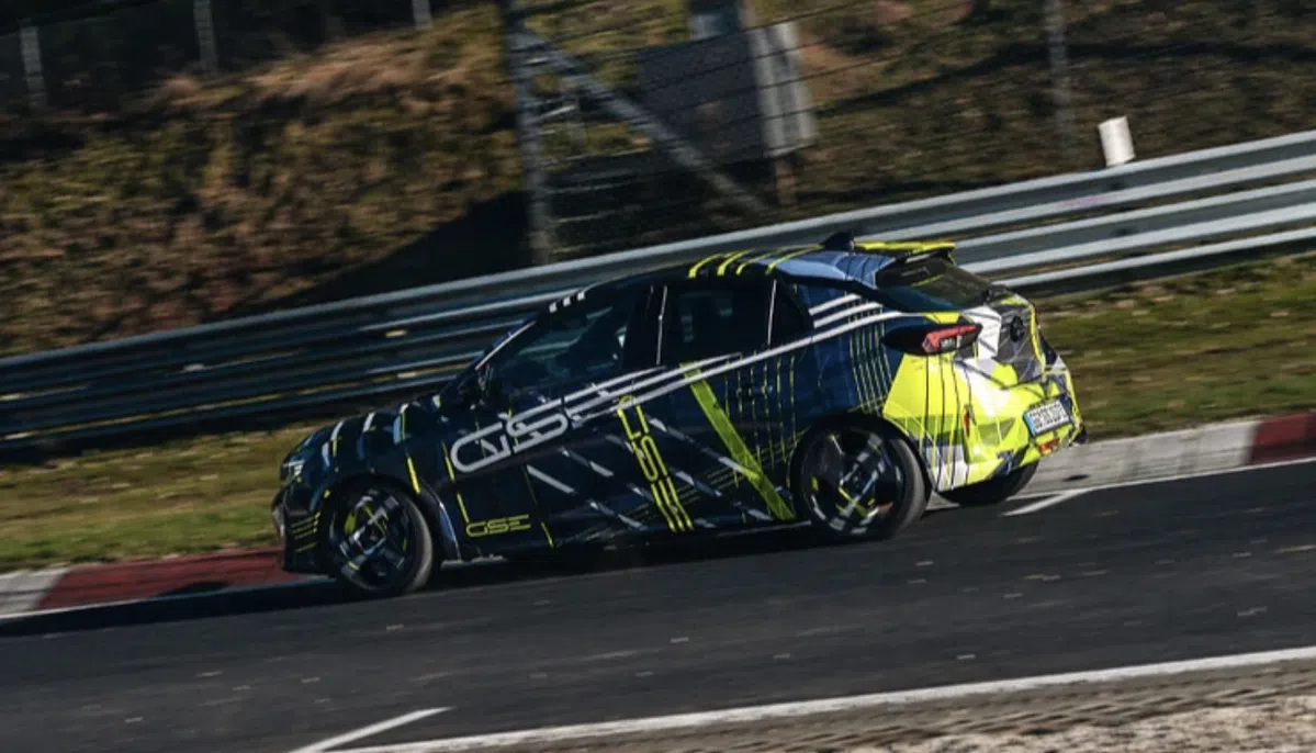 Opel finetunet de Corsa GSE op de Ring