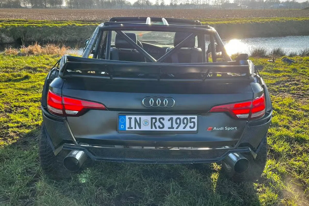 Dit is de meest bizarre Audi van Marktplaats (met V6!)