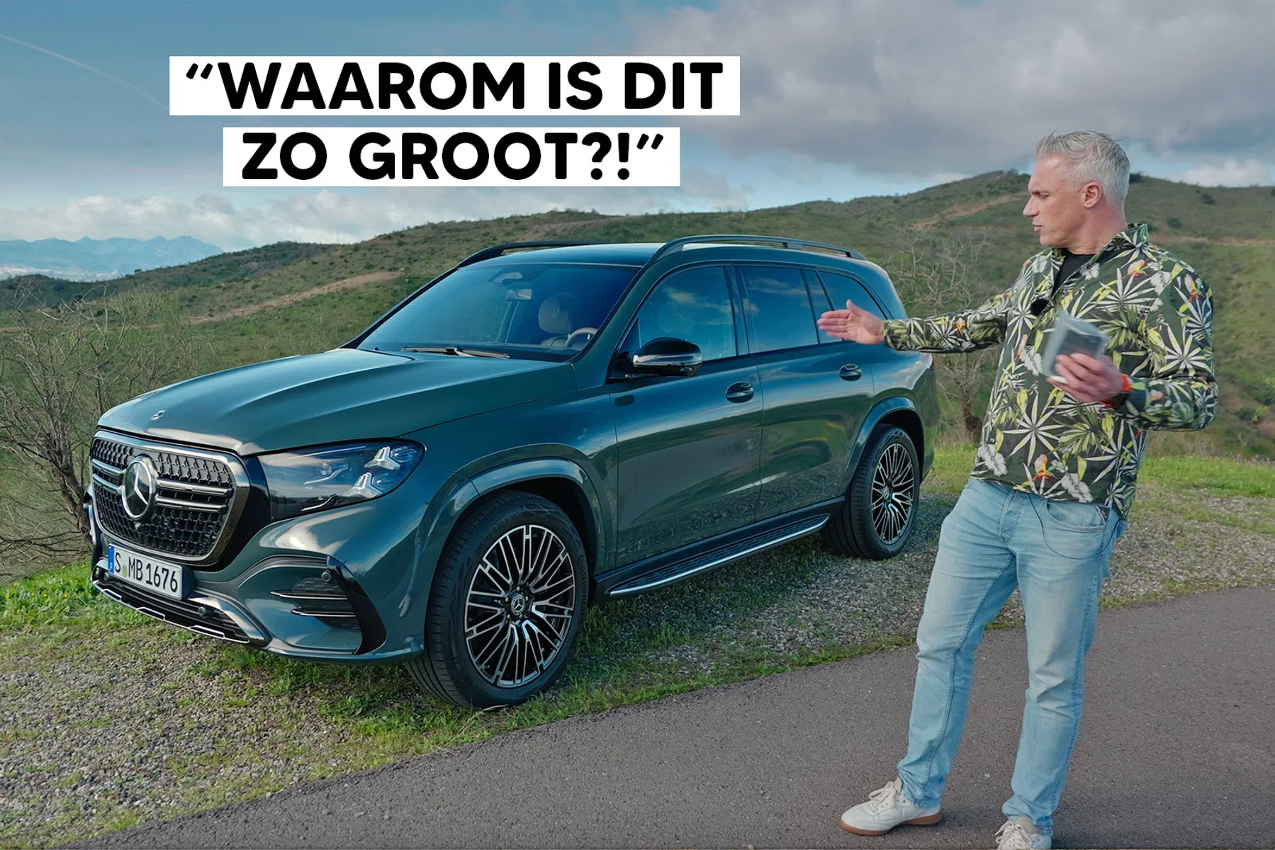 Grondige facelift voor de Mercedes GLS, inclusief Superscreen en flatplane V8