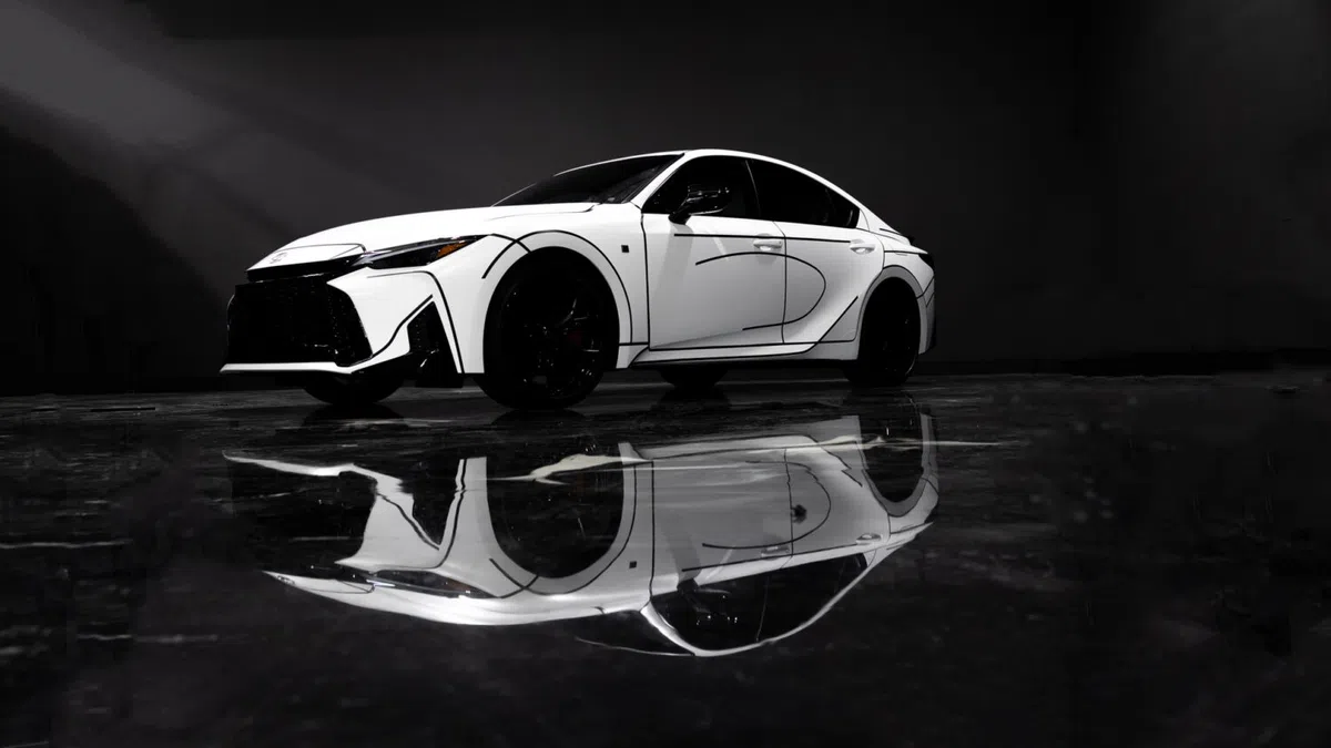 Lexus gaat los met bizarre artcars