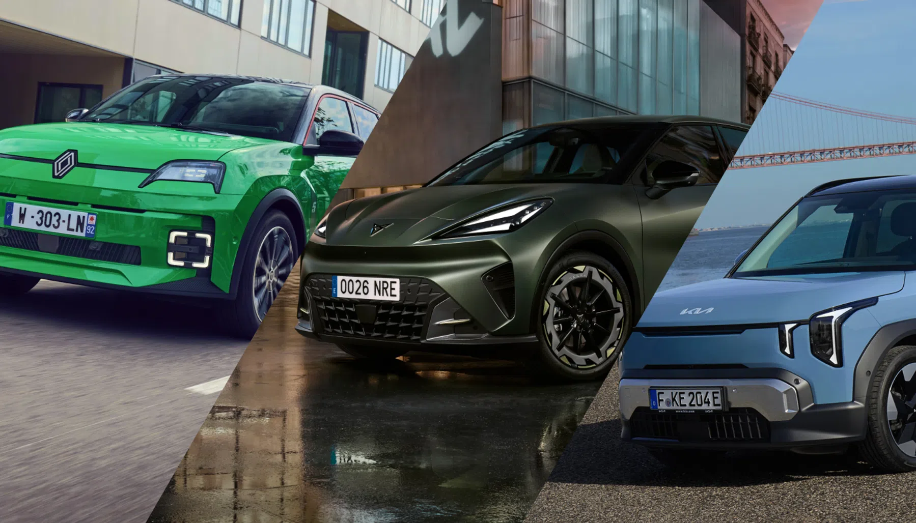 FIGHT: Cupra Raval vs Renault 5 en Kia EV2