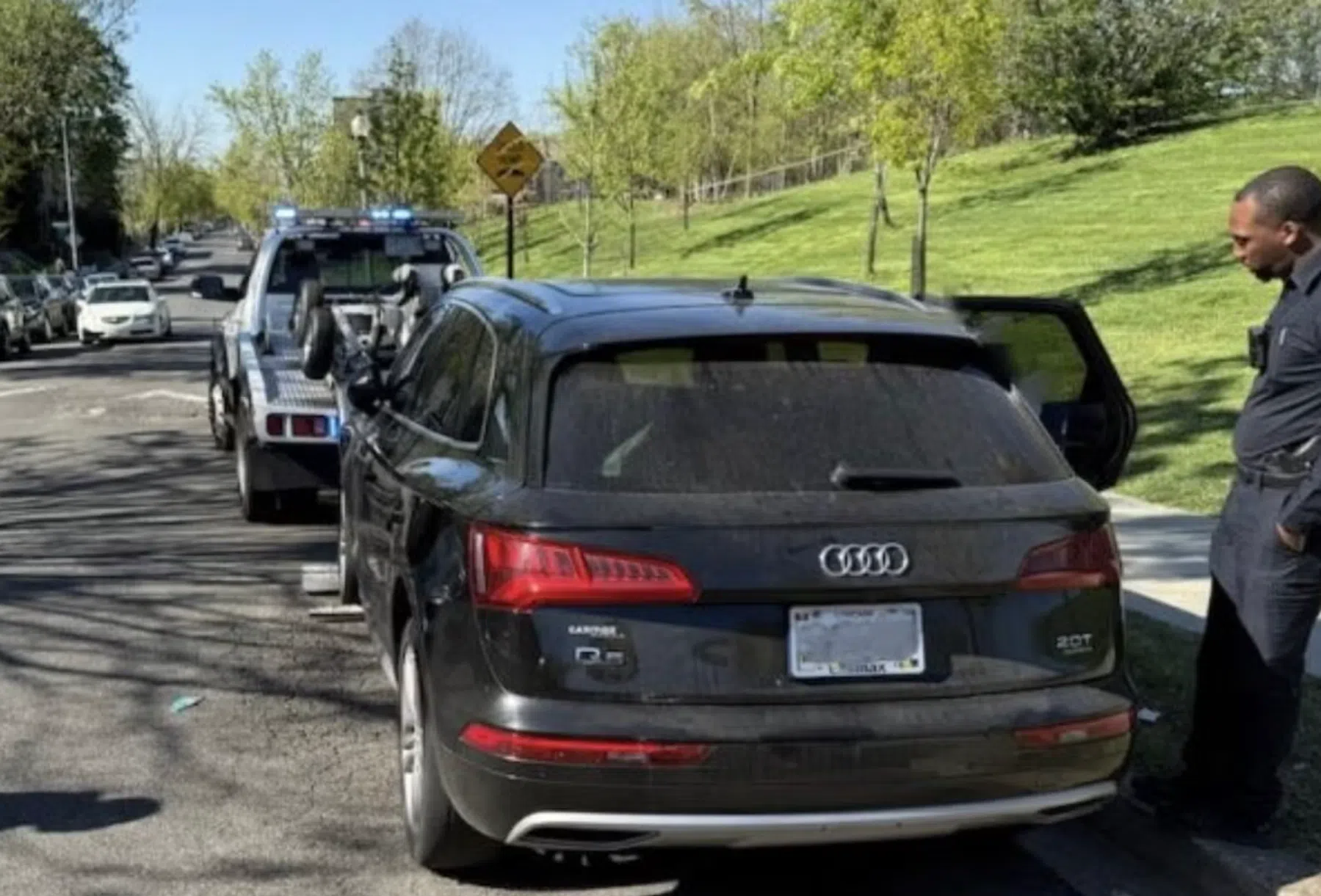 Is dit de gevaarlijkste Audi-rijder ter wereld?