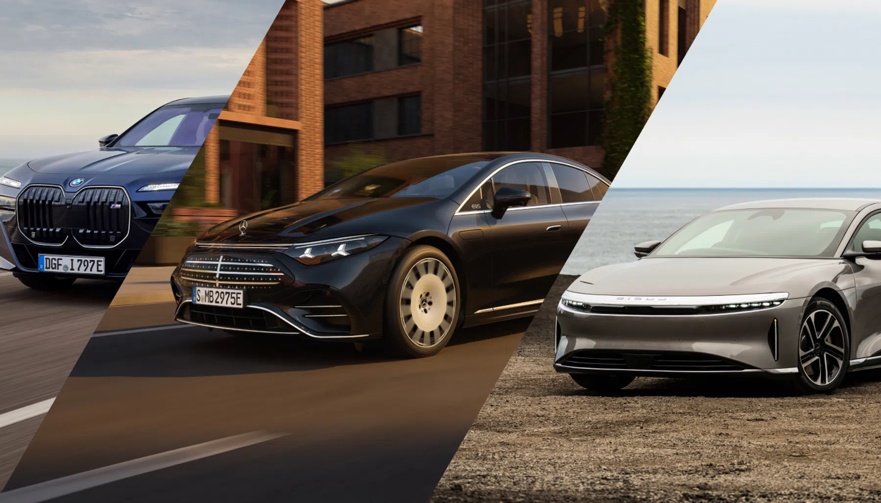Fight: Mercedes EQS vs Lucid Air GT (vs BMW i7, maar eigenlijk niet)