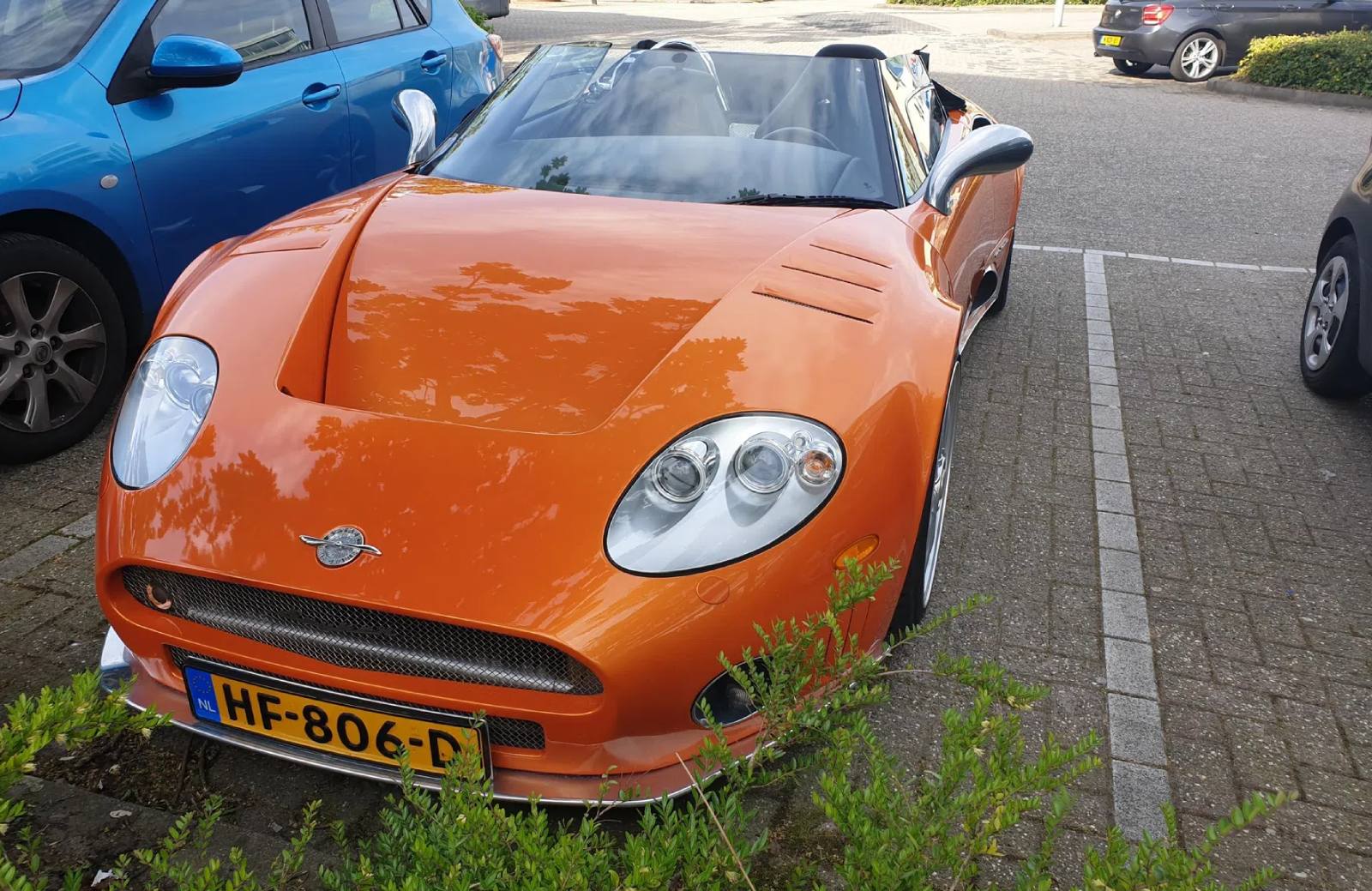 Dikke motor in nieuwe Spyker: