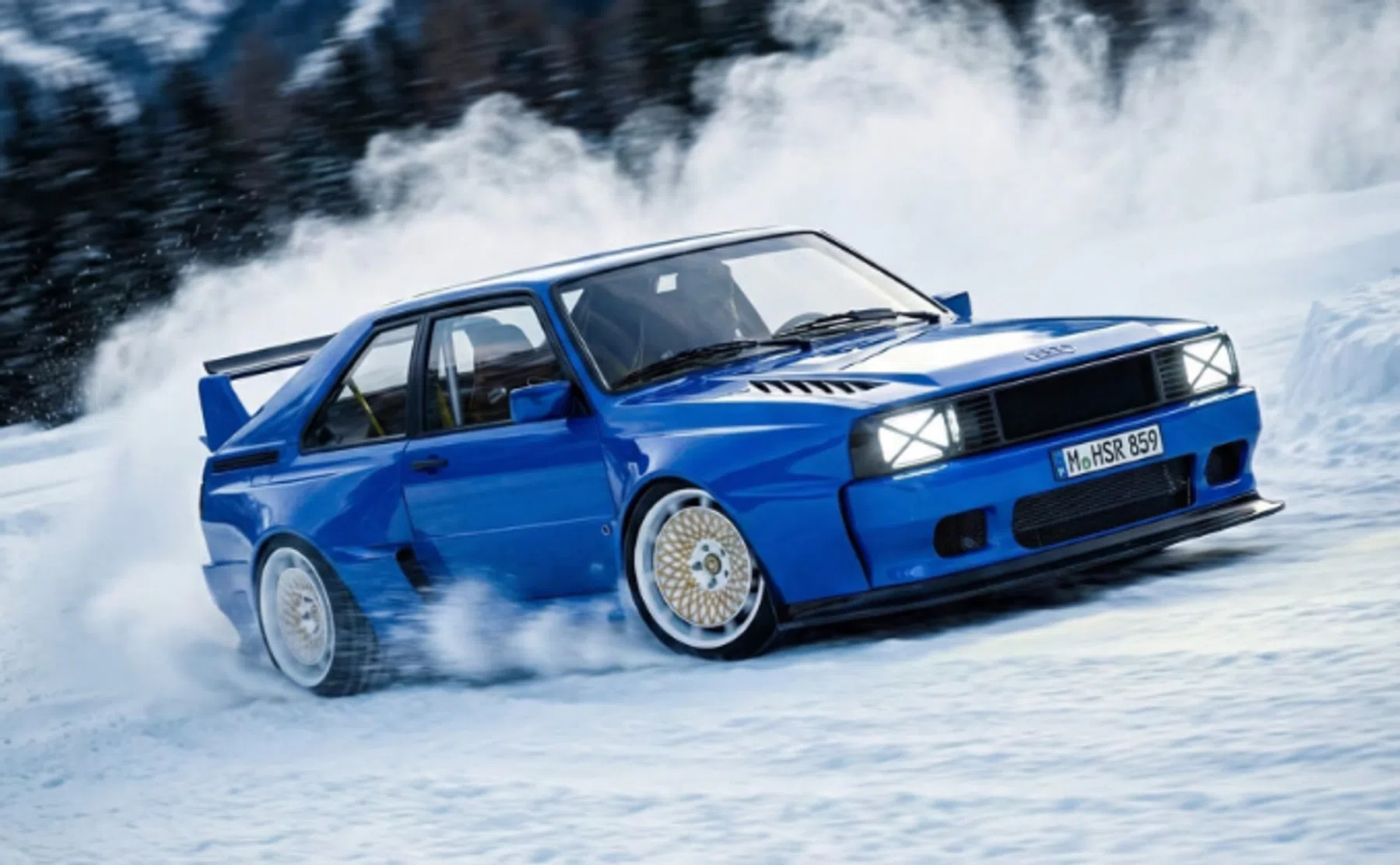 Deze Audi Sport quattro restomod kost een half miljoen