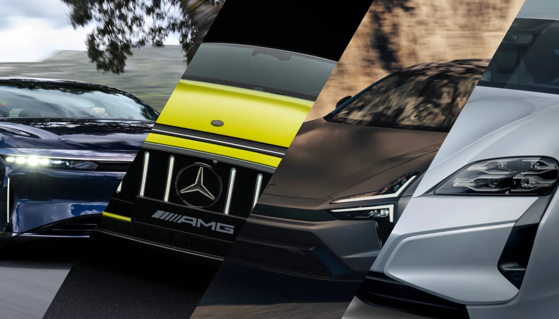 FIGHT: AMG GT 63 4-Door vs Taycan Turbo S, Lucid Air Sapphire, Polestar 5