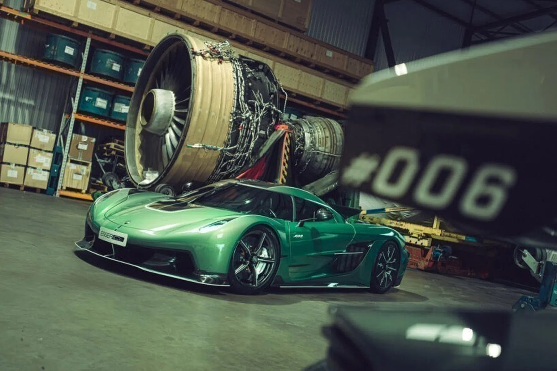 Nederlandse Koenigsegg Jesko wordt op jacht van 75 miljoen getakeld