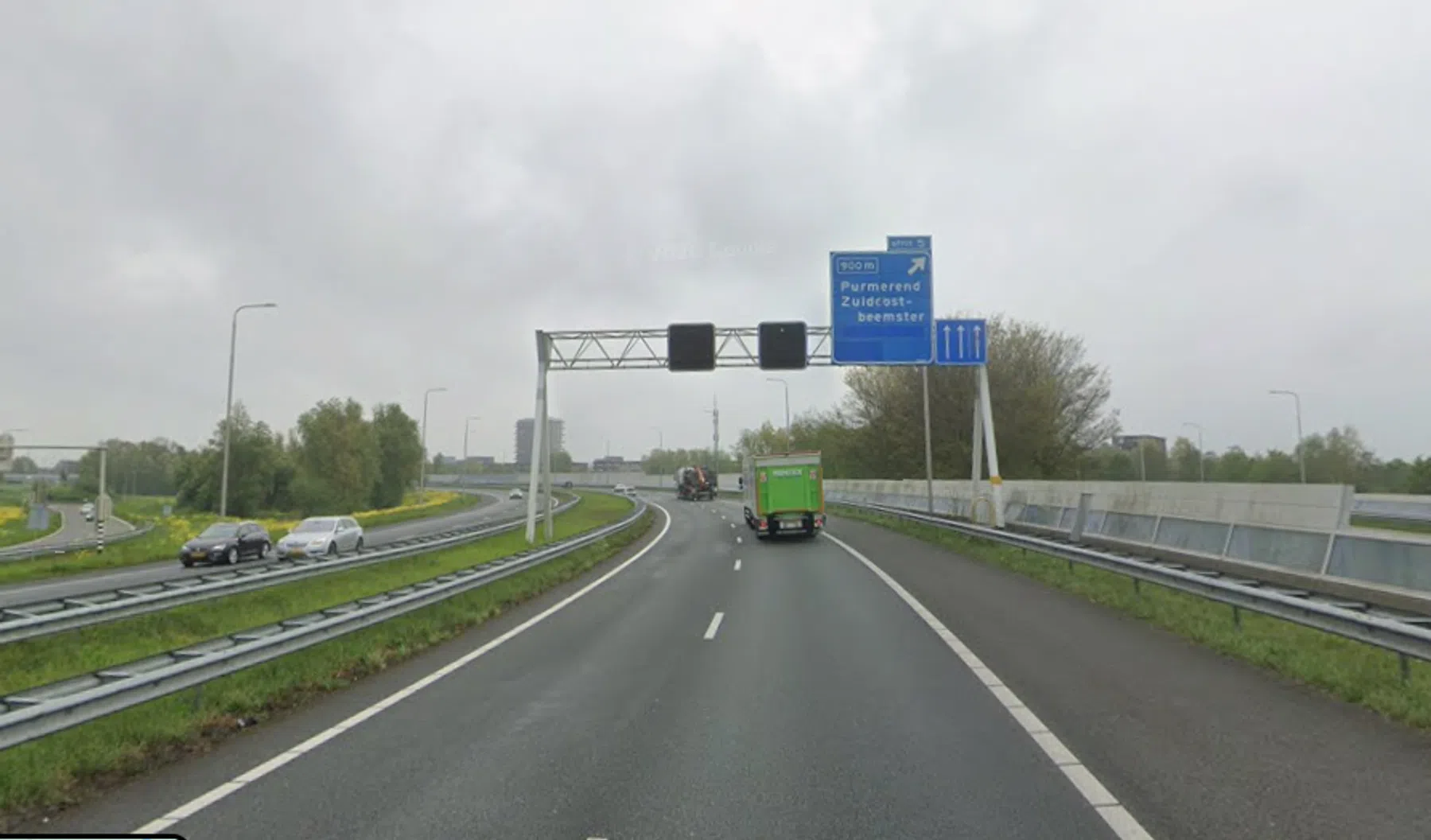 A7 verandert officieel in langste flitspaal van Noord-Holland