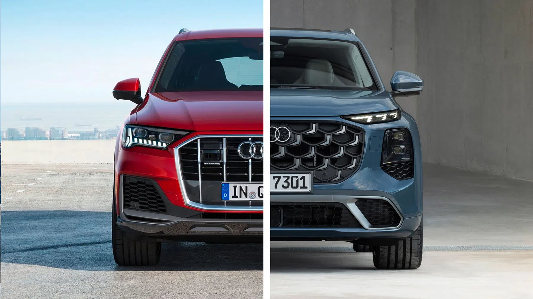 Oud vs. nieuw: Audi Q7