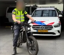 100 km/u op een fatbike eindigt voorspelbaar