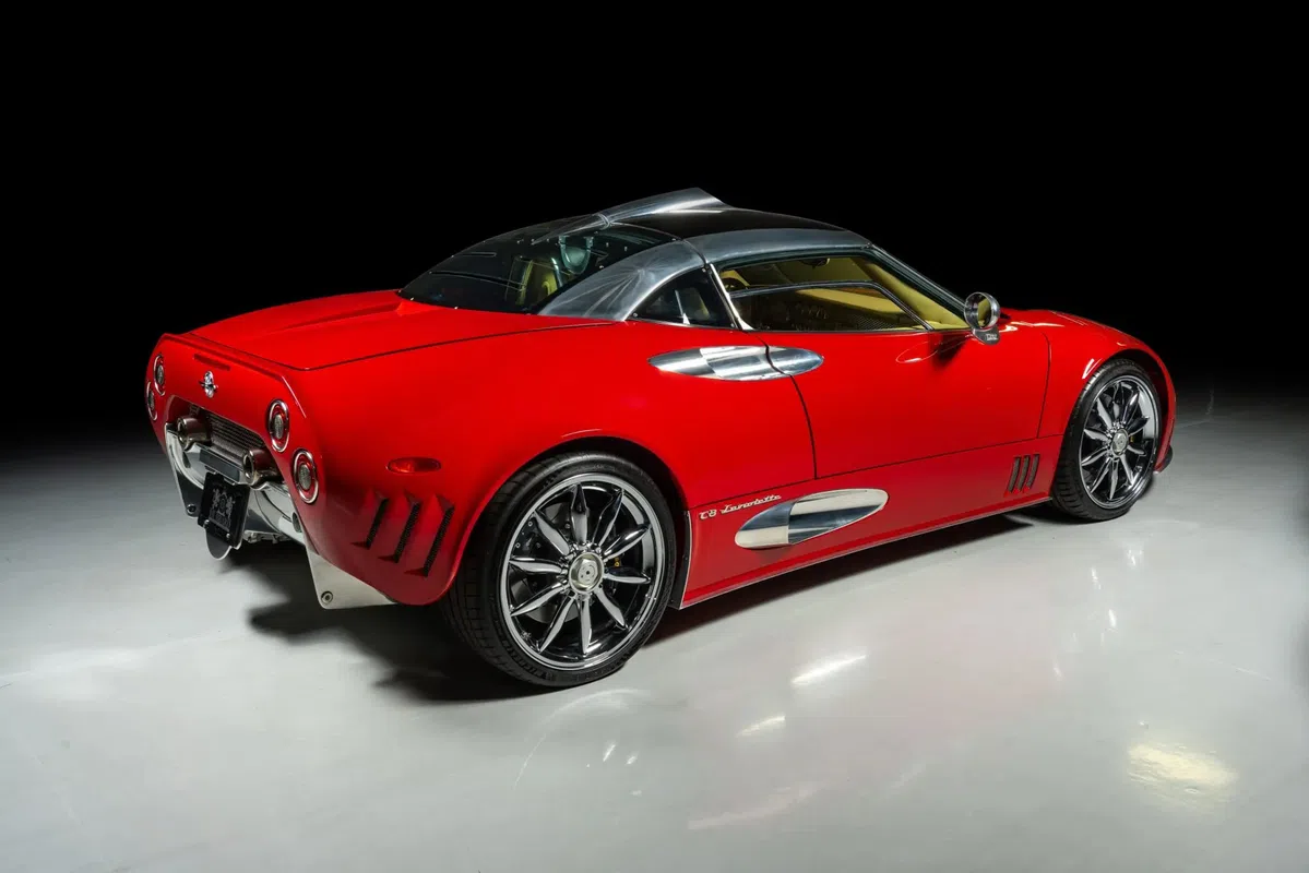 Deze Spyker C8 bracht een recordbedrag op
