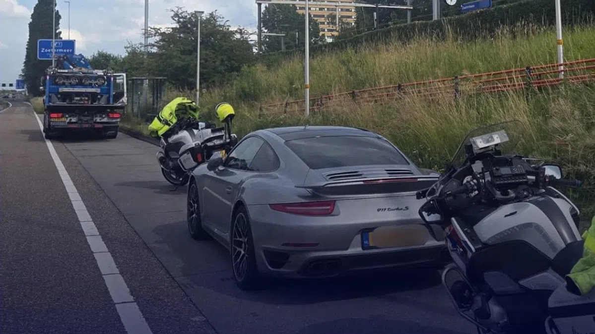 Politie pakt 991 Turbo S af van bestuurder zonder rijbewijs