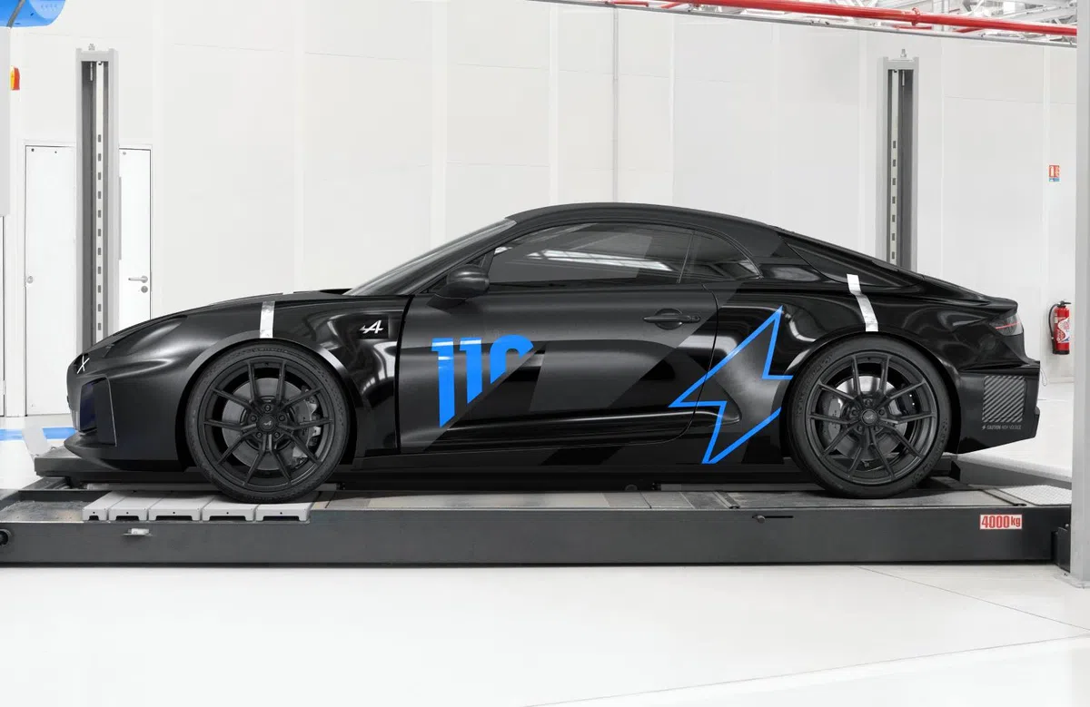 Dit is de eerste elektrische Alpine A110