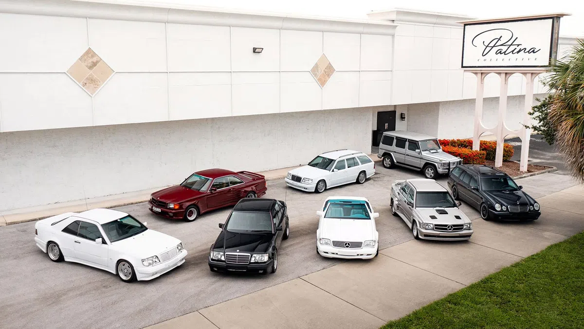 Collectie met 40 knotsgekke Mercedessen wordt geveild