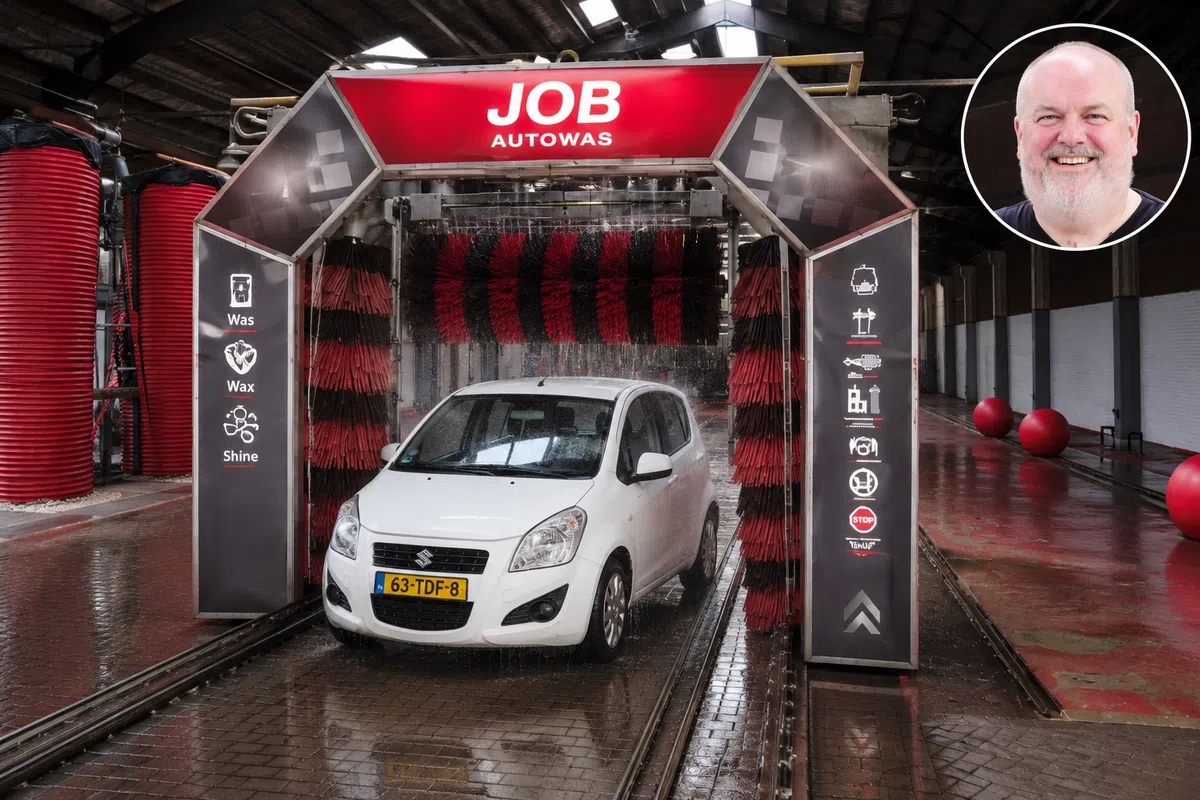 Deze meneer gaat vaker door de wasstraat dan jij