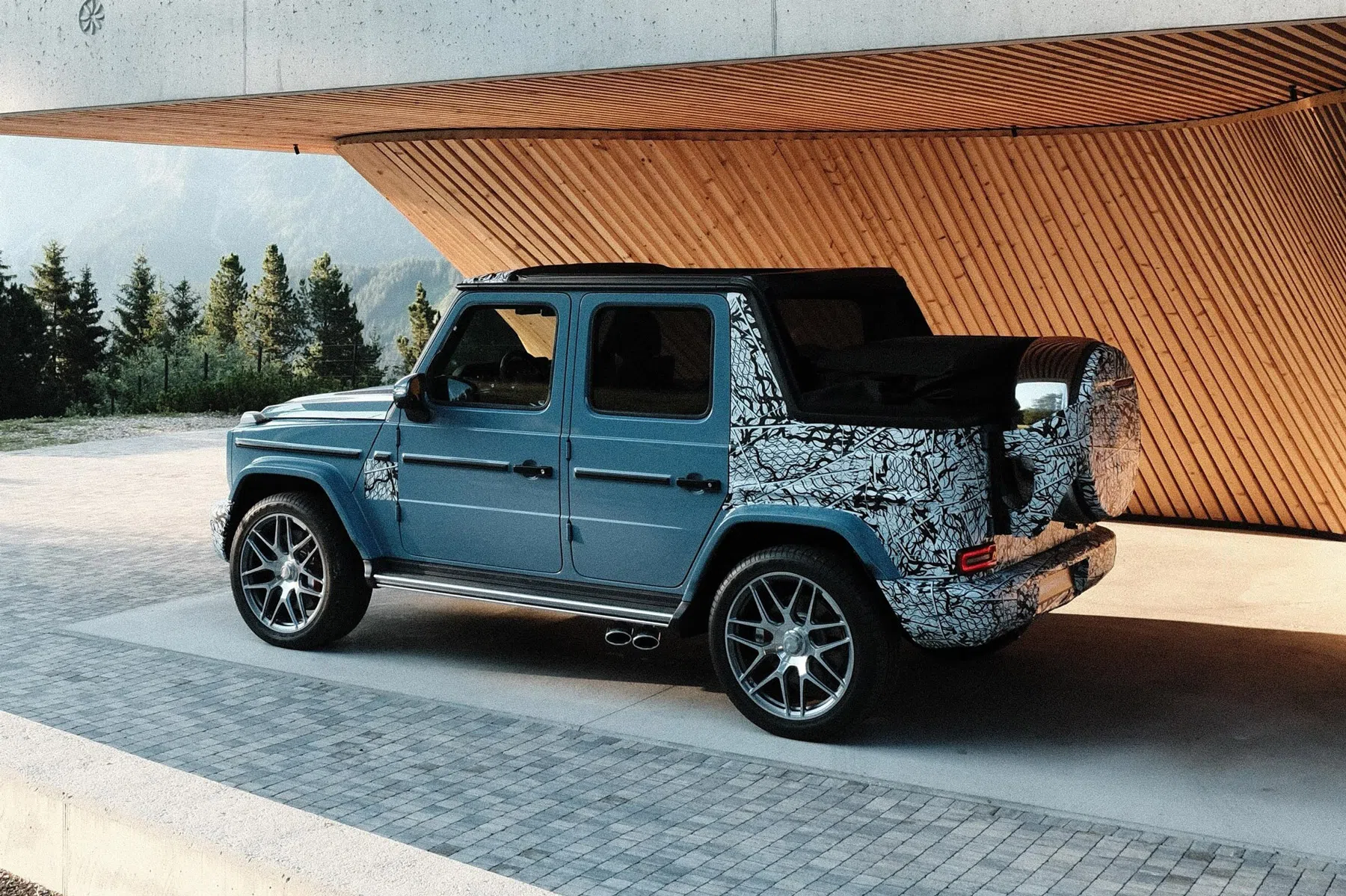 Nu vol in beeld: de nieuwe G63 Cabrio