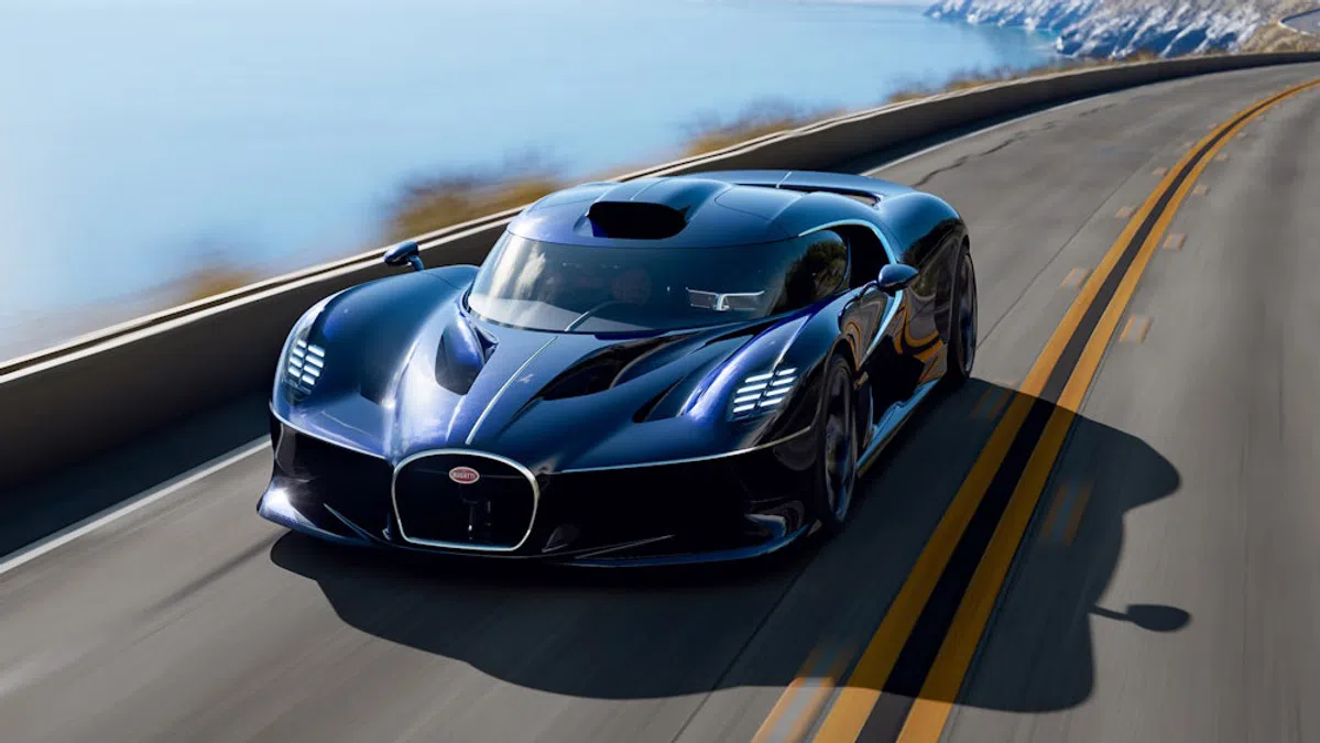Bugatti Destrier is de laagste Bugatti ooit