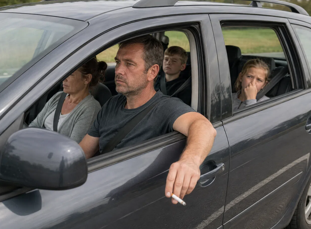 Roken in de auto met kinderen? Dat kan je in deze landen heel duur komen te staan