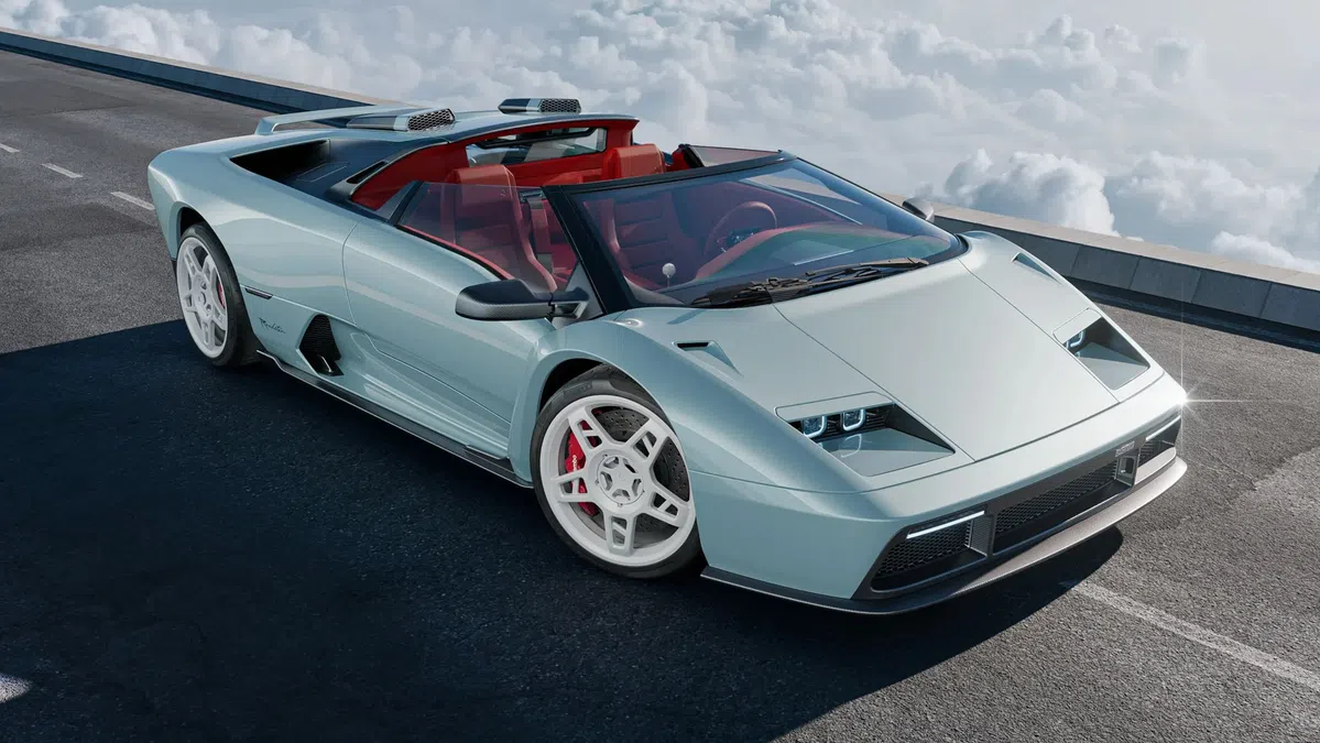Deze keigave Diablo restomod heeft een vleugje Murciélago