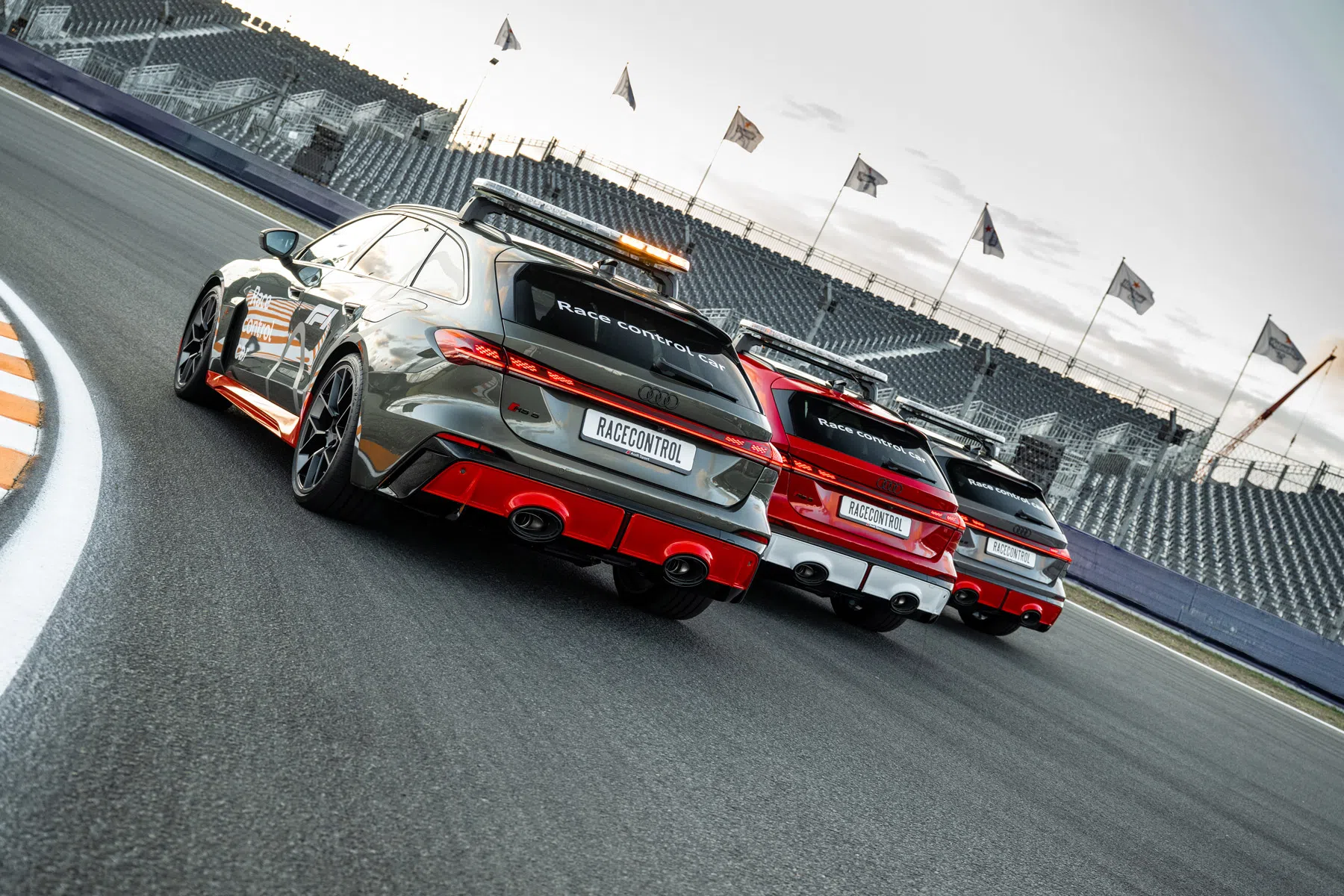 Marshals van Zandvoort rijden dit weekend in dikke Audi RS5’s