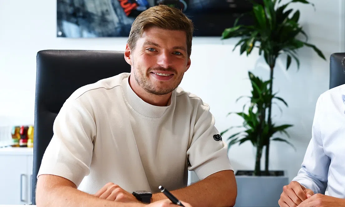 BREEK: Max Verstappen blijft tot 2030 bij Red Bull