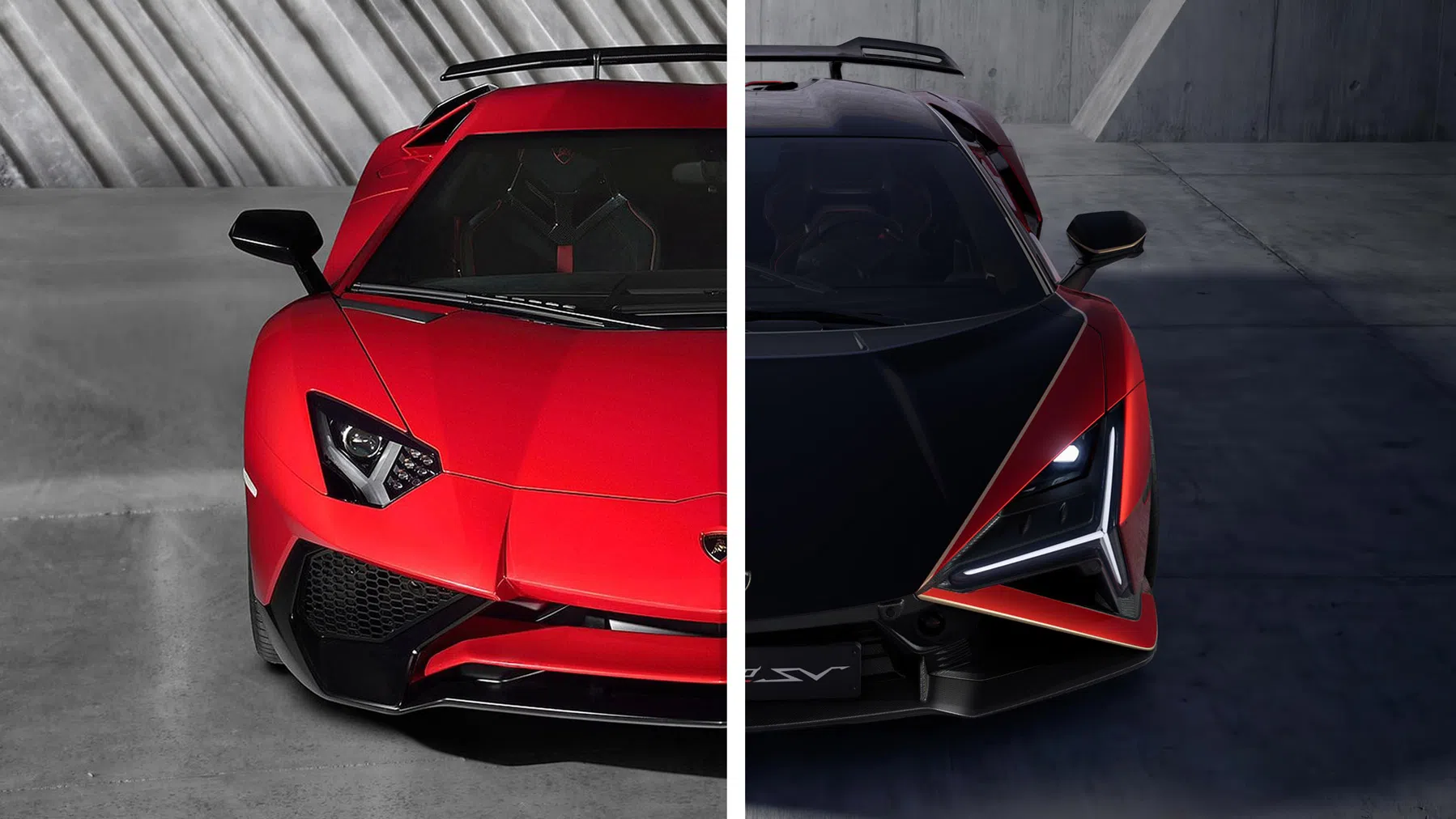 Oud vs. nieuw: Lamborghini Aventador SV vs. Revuelto SV