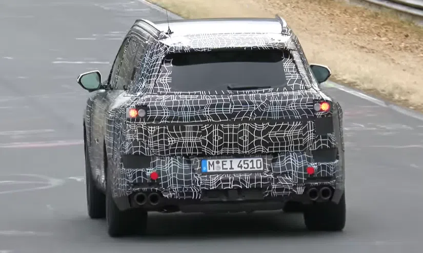 Nieuwe BMW X7 betrapt op de Nürburgring met dikke V8