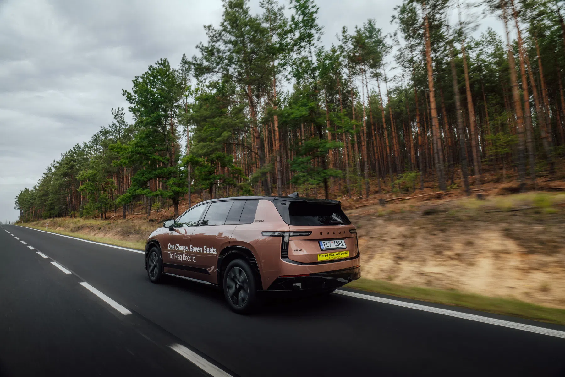 Skoda Peaq pakt actieradiusrecord in Nederland