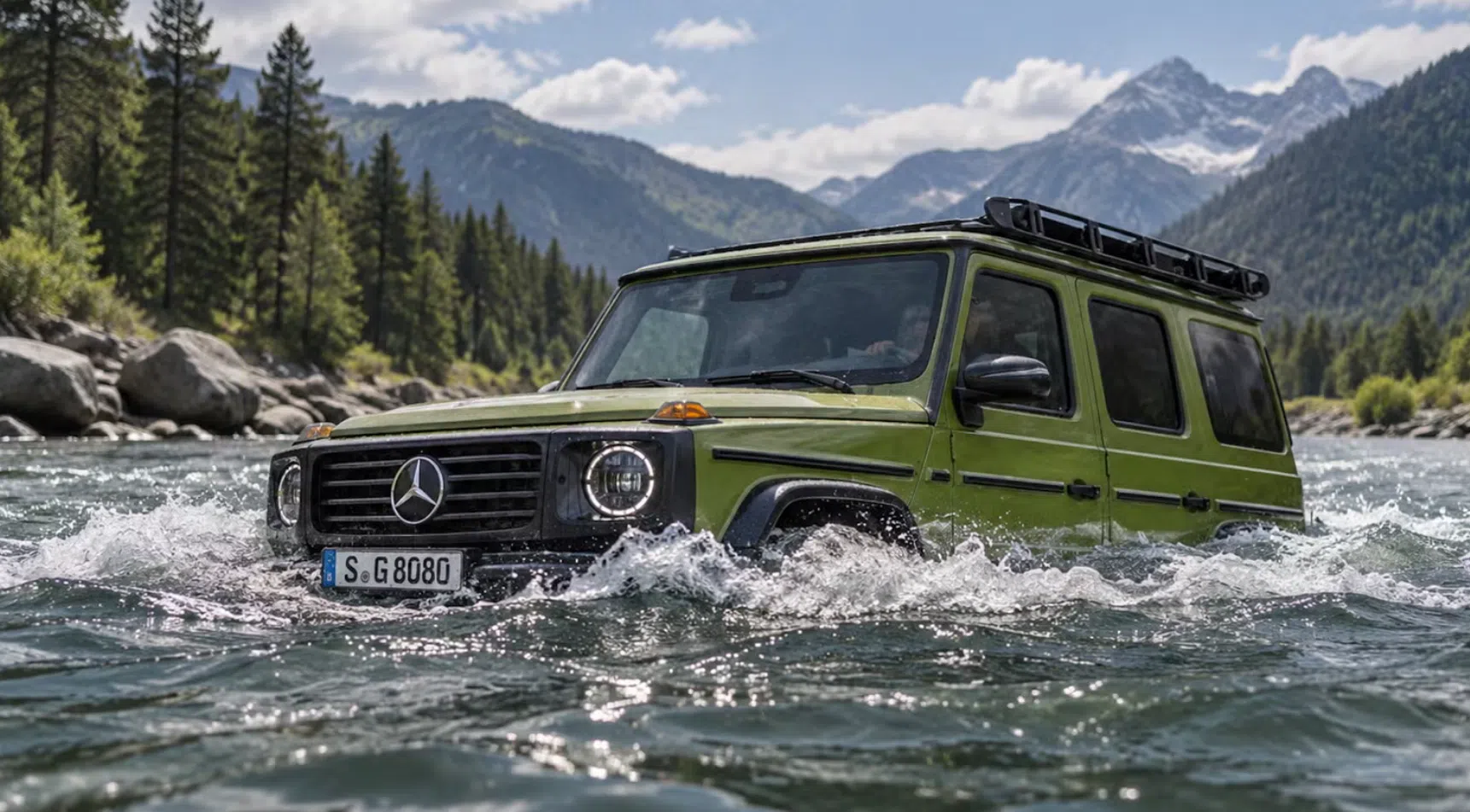 De Mercedes G-Klasse kan straks iets wat jij echt niet aan zag komen