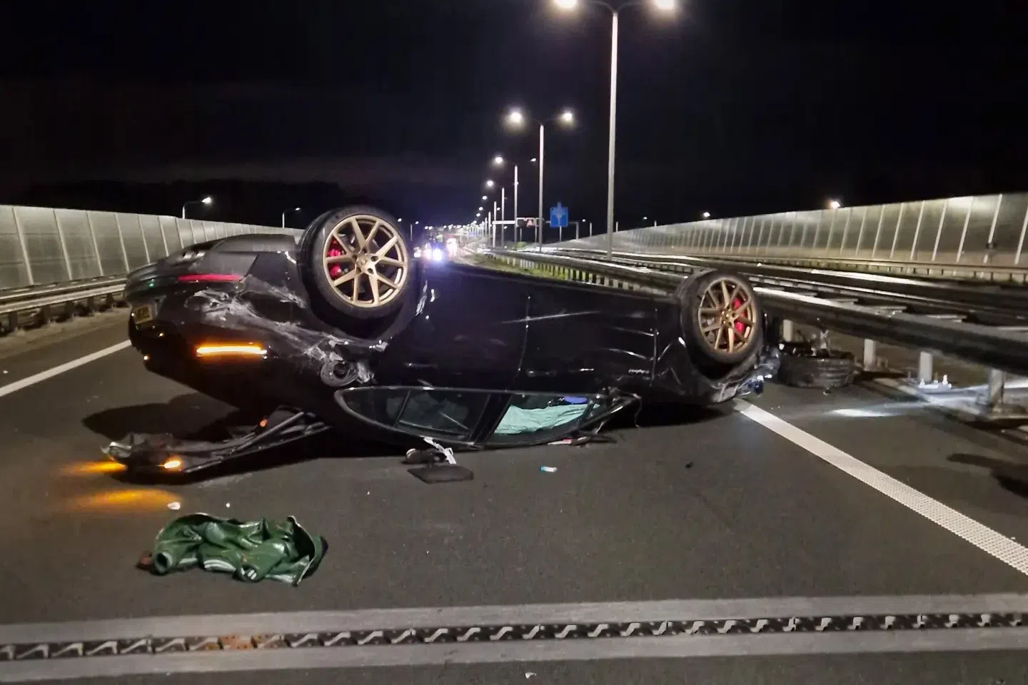 Dode bij heftige crash met Porsche op N307