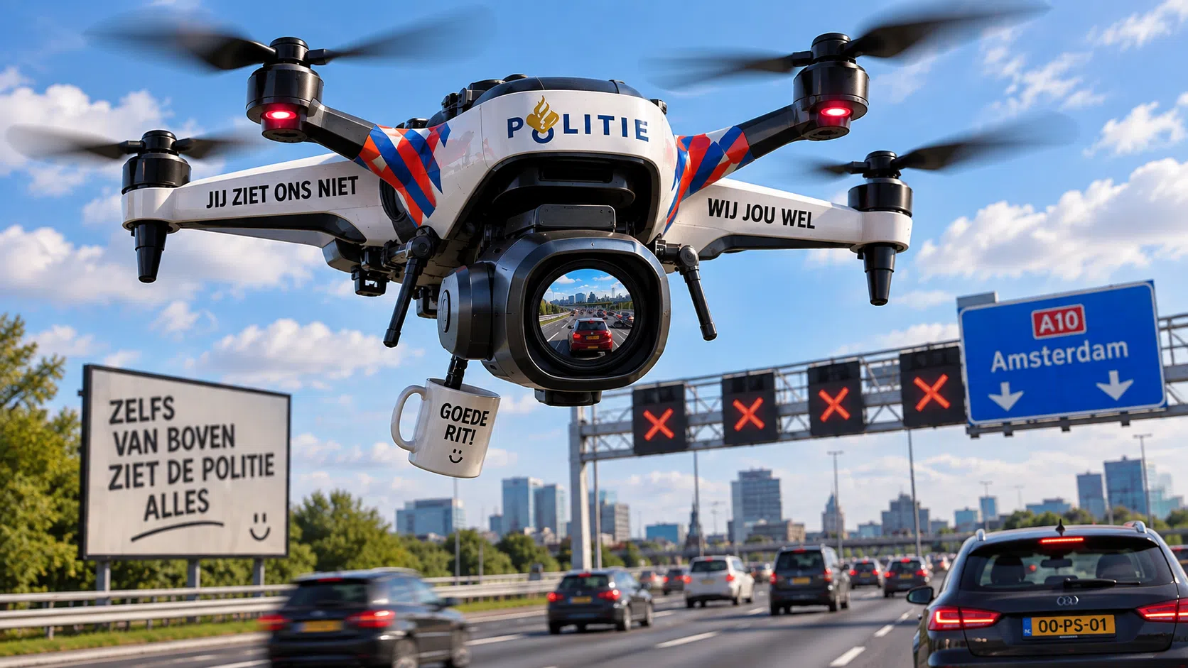 Grootste nachtmerrie van iedere automobilist is nu werkelijkheid