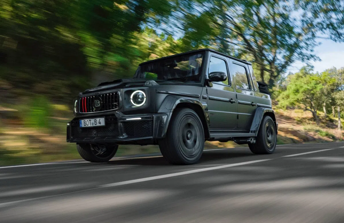 Dikste Brabus G-klasse is er nu ook als heel exclusieve cabrio!