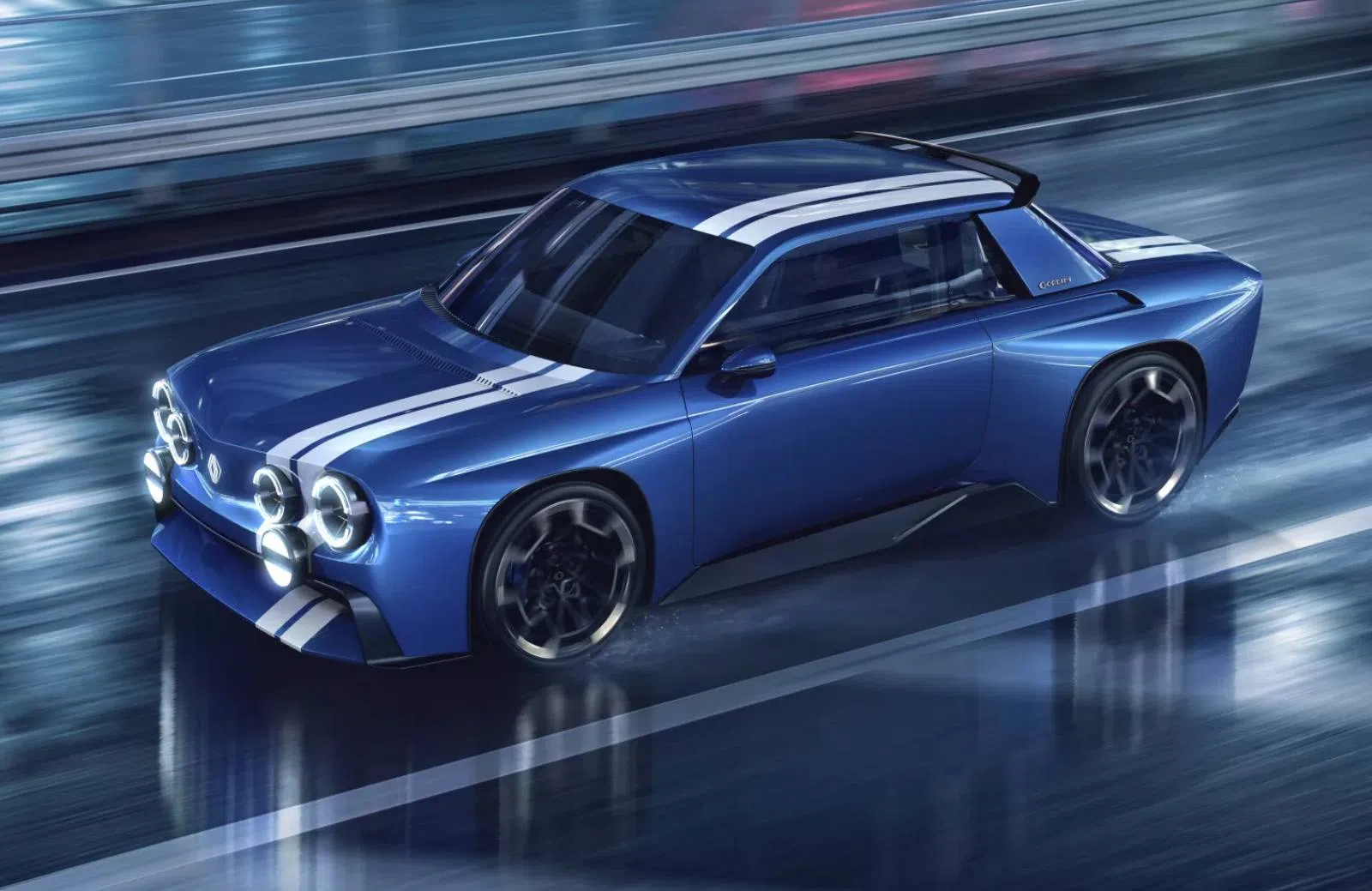 Knappe Renault 8 Gordini Concept moet ook heerlijk rijden!