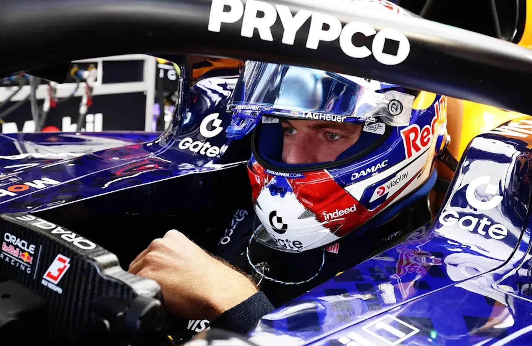 Max Verstappen zorgt voor drama tijdens de GP van Azerbeidzjan
