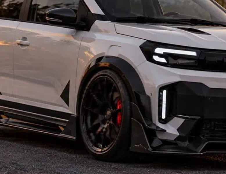Je gelooft nooit welke stadsrakker zich onder deze bodykit verschuilt