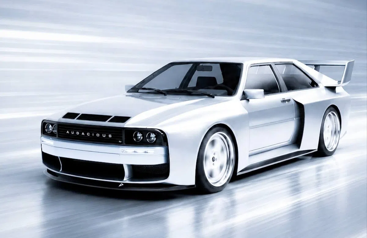 Audacious IV is bijna klaar! Ur-Quattro-looks met een 10.000 tpm V8!