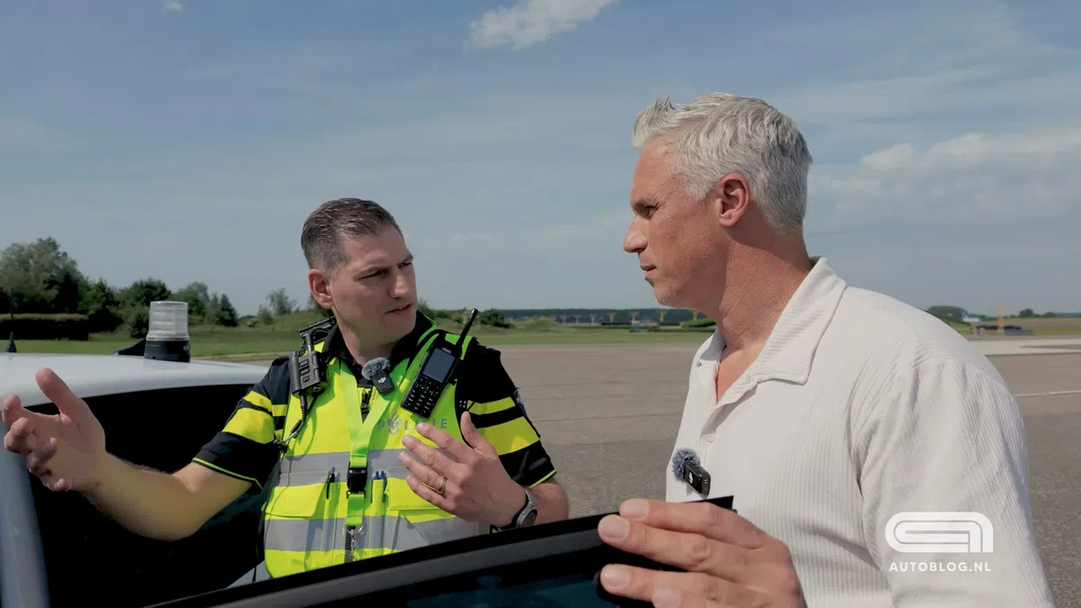 Elektrische auto's zijn even wennen voor de politie