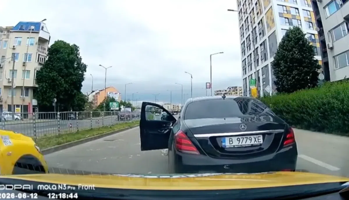 Boze S-klasse rijder wil verhaal halen