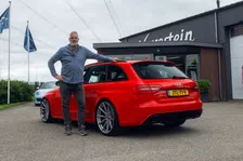 Thumbnail for article: De Audi RS4 van William stond op de Autosalon van Genève #MijnAuto