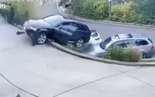 Audi staat niet goed op de krik